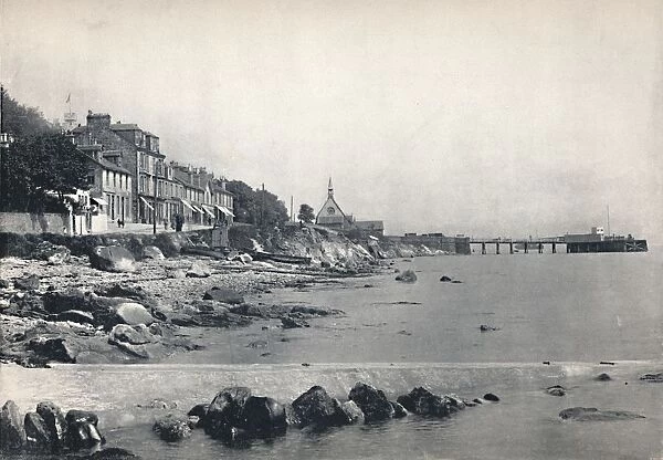 Innellan - Showing the Rocky Beach and the Steamboat Pier, 1895