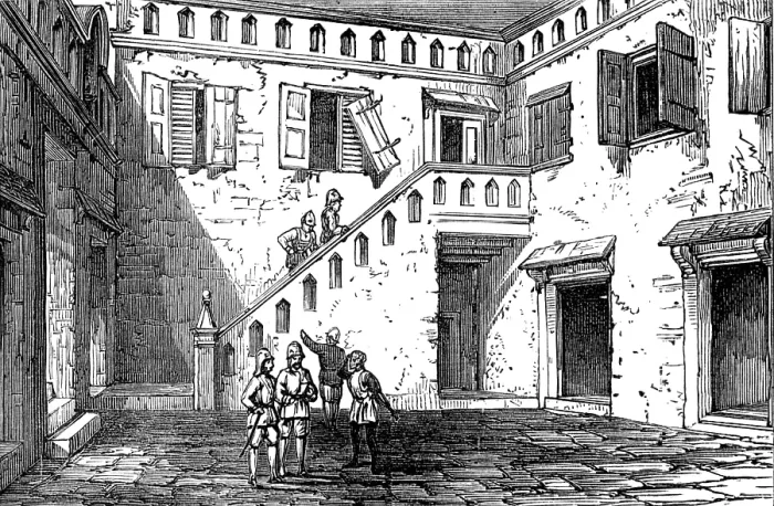 Framed Print : Inner courtyard of the King of Ashantee's Palace, 1874. Creator: Unknown. Inner courtyard of the King of Ashantee's Palace, 1874. Creator: Unknown Framed Print : Inner courtyard of the King of Ashantee's Palace, 1874. Creator: Unknown. Inner courtyard of the King of Ashantee's Palace, 1874. Creator: Unknown
