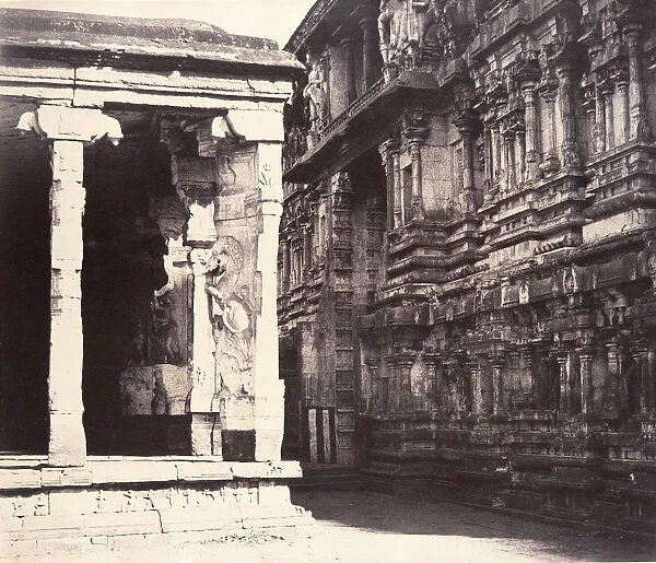 The Inner Facade of the Gateway of the East Gopuram, January-March 1858
