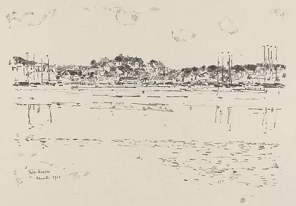 Inner Harbor, c. 1918. Creator: Frederick Childe Hassam