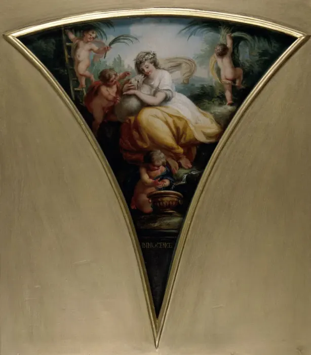 Framed Print : Innocence, 1794. Artist: Thomas Burke Framed Print : Innocence, 1794. Artist: Thomas Burke