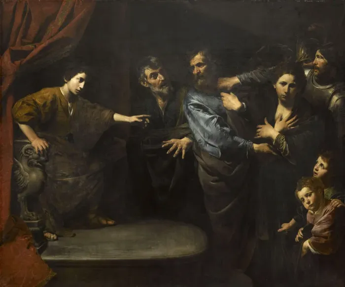 Framed Print : The innocence of Susanna or The judgement of Daniel, 1621-1622 Framed Print : The innocence of Susanna or The judgement of Daniel, 1621-1622