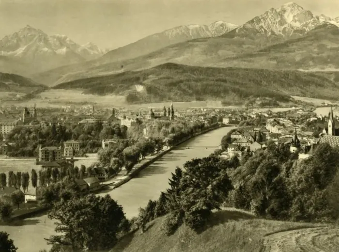 Framed Print : Innsbruck, Tyrol, Austria, c1935. Creator: Unknown Framed Print : Innsbruck, Tyrol, Austria, c1935. Creator: Unknown
