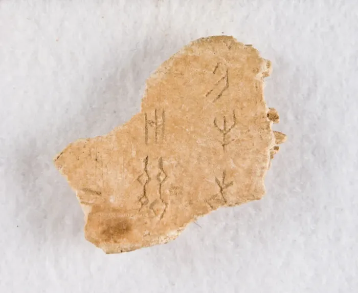 Framed Print : Inscribed bone fragment ('oracle bone'), Late Shang dynasty, ca. 1300-1050 BCE Framed Print : Inscribed bone fragment ('oracle bone'), Late Shang dynasty, ca. 1300-1050 BCE