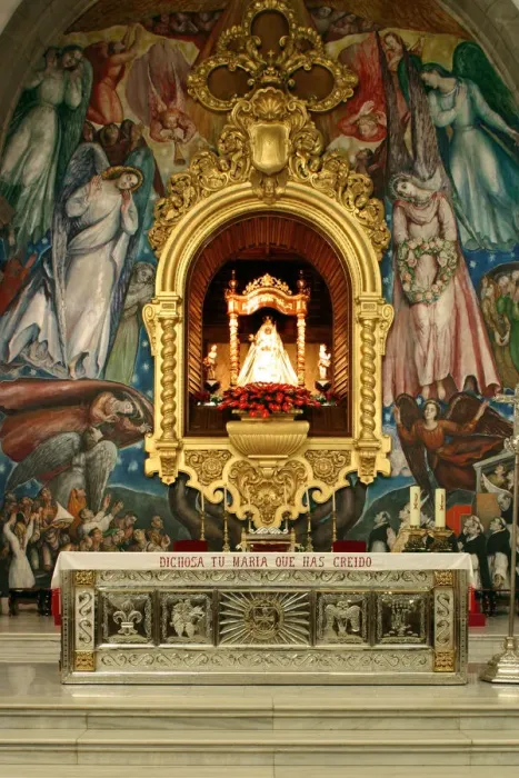 Framed Print : Inside Church, Candelaria, Tenerife, 2007 Framed Print : Inside Church, Candelaria, Tenerife, 2007