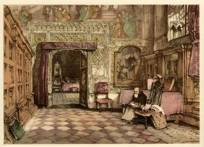 Framed Print : Inside the sacristy of the Cathedral of Toledo Framed Print : Inside the sacristy of the Cathedral of Toledo