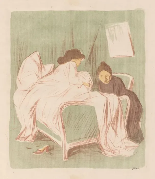 Framed Print : Instructions for the Day. Creator: Jean Louis Forain (French, 1852-1931) Framed Print : Instructions for the Day. Creator: Jean Louis Forain (French, 1852-1931)