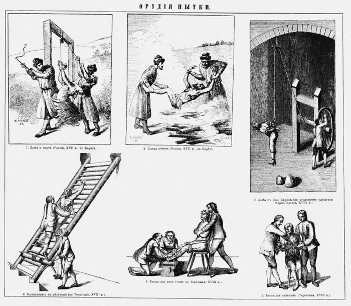 Framed Print : Instruments of torture, End of 19th century. Artist: Anonymous Framed Print : Instruments of torture, End of 19th century. Artist: Anonymous