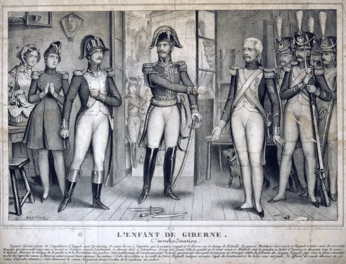 Framed Print : The Insubordination, 19th century Framed Print : The Insubordination, 19th century