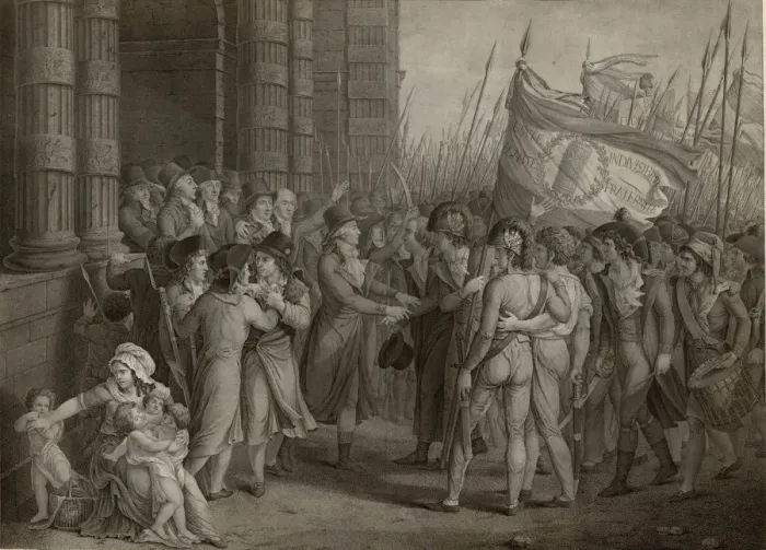 Framed Print : The insurrection of 31 May 1793, c. 1800 Framed Print : The insurrection of 31 May 1793, c. 1800