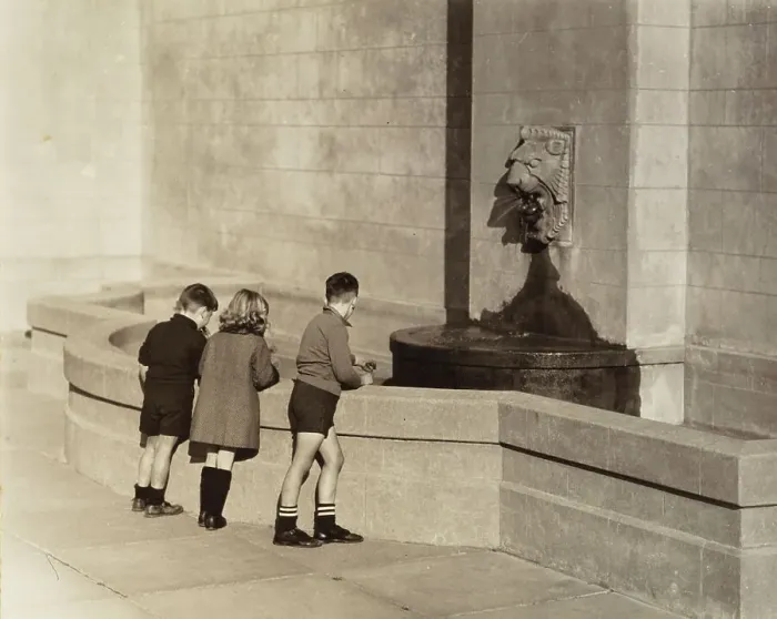 Framed Print : Interested children, 1930s. Creator: AJ Wales Framed Print : Interested children, 1930s. Creator: AJ Wales