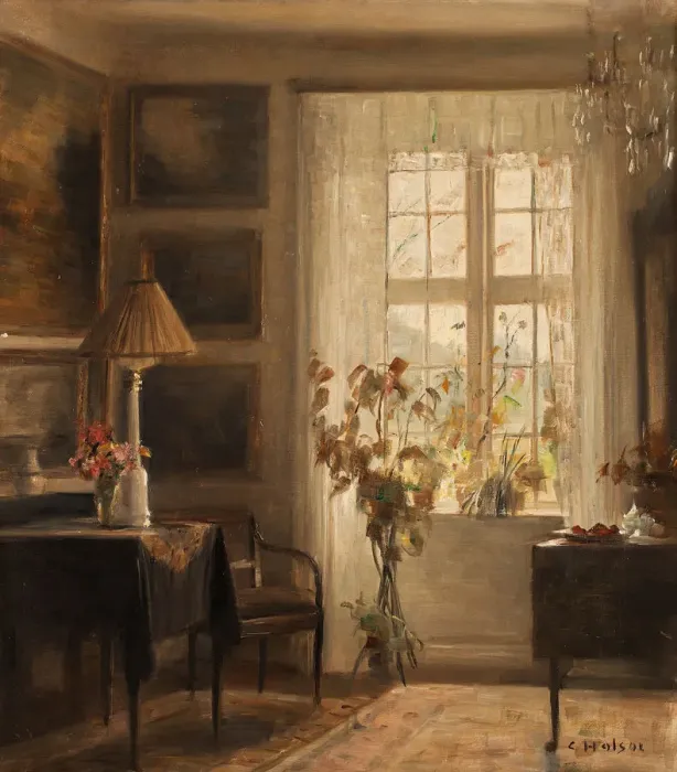 Framed Print : Interior. Private Collection Framed Print : Interior. Private Collection
