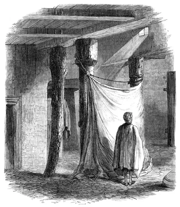 Framed Print : Interior of an Abyssinian church at Chaffa, near Senafe, 1868. Creator: Unknown Framed Print : Interior of an Abyssinian church at Chaffa, near Senafe, 1868. Creator: Unknown