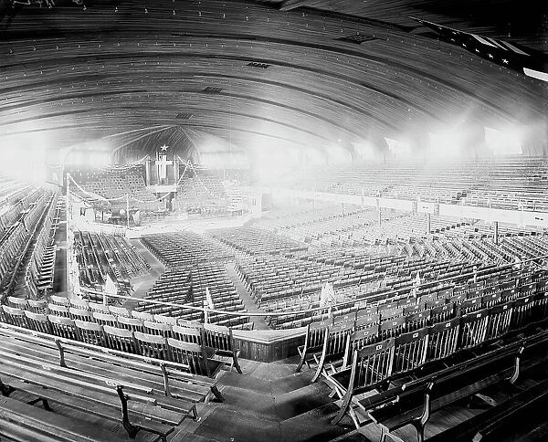 Interior of auditorium, Ocean Grove, N.J. between 1900 and 1910. Creator: Unknown