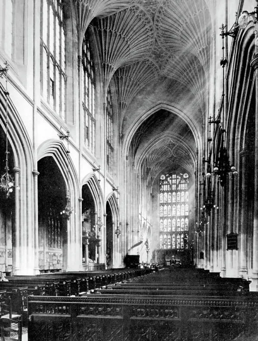 Framed Print : Interior, Bath Abbey, Somerset, 1924-1926. Artist: Humphrey Joel Framed Print : Interior, Bath Abbey, Somerset, 1924-1926. Artist: Humphrey Joel