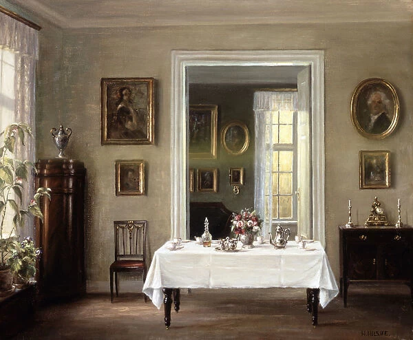The Interior, c1900-1940. Artist: Hans Hilsoe