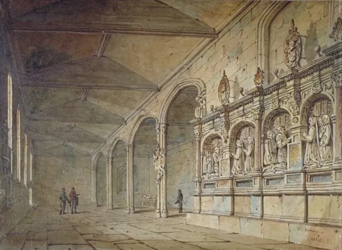 Framed Print : Interior of the Chapel of St Peter ad Vincula, Tower of London, 1814. Artist: John Coney Framed Print : Interior of the Chapel of St Peter ad Vincula, Tower of London, 1814. Artist: John Coney