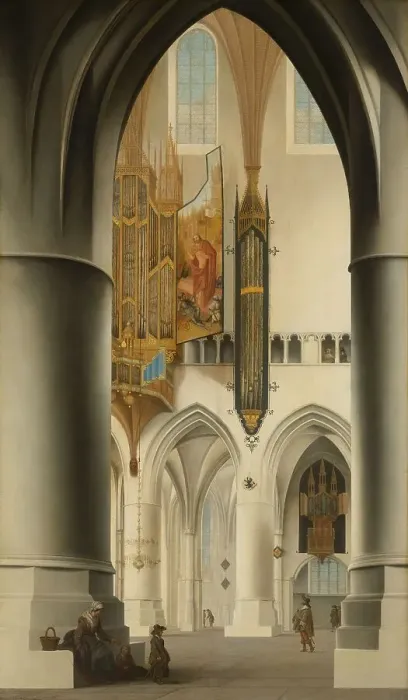 Framed Print : Interior of the Church of St Bavo in Haarlem, 1636. Creator: Pieter Jansz Saenredam Framed Print : Interior of the Church of St Bavo in Haarlem, 1636. Creator: Pieter Jansz Saenredam