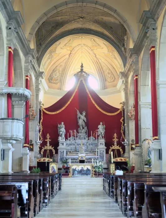 Framed Print : Interior of the Church of St Euphemia, Rovinj, Croatia Framed Print : Interior of the Church of St Euphemia, Rovinj, Croatia