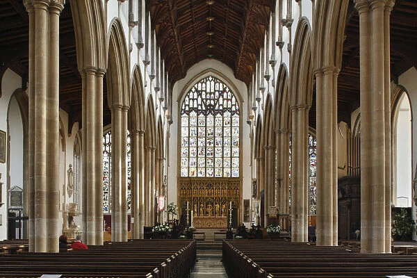 Interior of the Church of St Peter Mancroft, Norwich, Norfolk, 2010