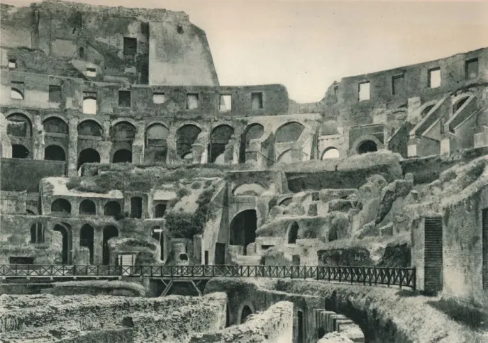Framed Print : Interior of the Colosseum, Rome, Italy, 1927. Artist: Eugen Poppel