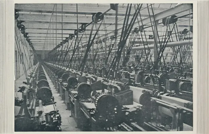 Framed Print : Interior of Cotton Mill, 1910 Framed Print : Interior of Cotton Mill, 1910