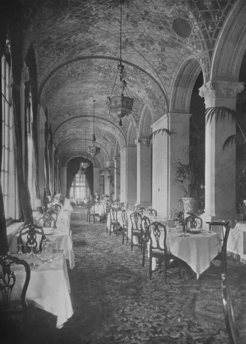 Framed Print : Interior of the dining terrace, Hotel Statler, Buffalo, New York, 1923 Framed Print : Interior of the dining terrace, Hotel Statler, Buffalo, New York, 1923