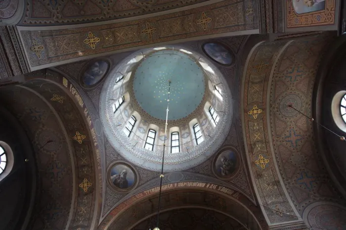 Framed Print : Interior of the dome, Uspenski Cathedral, Helsinki, Finland, 2011. Artist: Sheldon Marshall Framed Print : Interior of the dome, Uspenski Cathedral, Helsinki, Finland, 2011. Artist: Sheldon Marshall