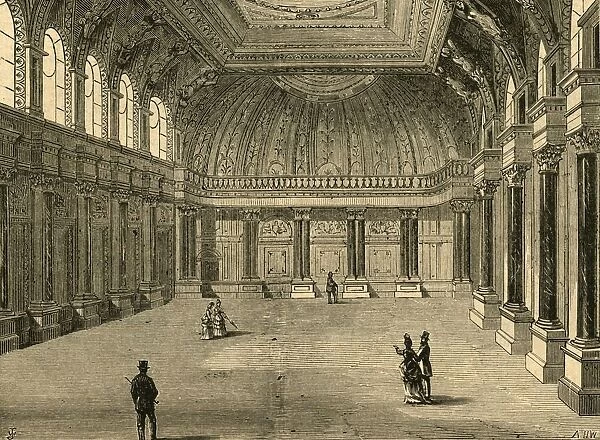 Interior of Drapers Hall, 1897. Creator: Unknown