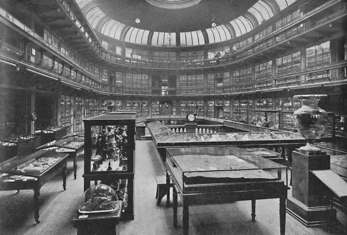 Framed Print : Interior of the Geological Museum, Jermyn Street, 1904 Framed Print : Interior of the Geological Museum, Jermyn Street, 1904
