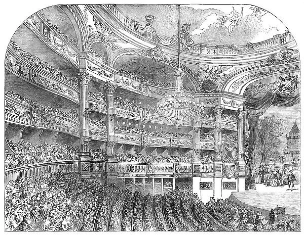 Interior of the Grand Opera-House, at Paris, 1854. Creator: Edmund Evans
