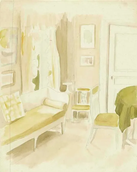 Framed Print : Interior from Haikko Villa, c1890s. Creator: Albert Edelfelt Framed Print : Interior from Haikko Villa, c1890s. Creator: Albert Edelfelt
