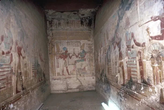 Framed Print : Interior of the Horus Chapel, Temple of Sethos I, Abydos, Egypt, 19th Dynasty, c1280 BC Framed Print : Interior of the Horus Chapel, Temple of Sethos I, Abydos, Egypt, 19th Dynasty, c1280 BC