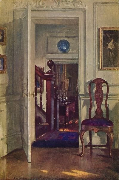 An Interior at Hove, c19th century. Artist: Patrick William Adam