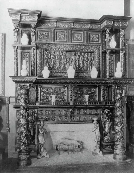 Framed Print : Interior of John R. McLean House, 1500 I St. N.W. Washington, D.C. c1907. Creator: Frances Benjamin Johnston Framed Print : Interior of John R. McLean House, 1500 I St. N.W. Washington, D.C. c1907. Creator: Frances Benjamin Johnston