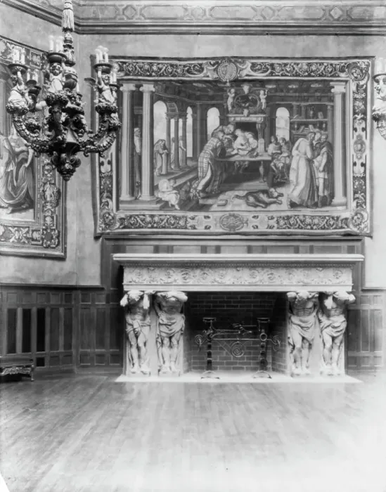 Framed Print : Interior of John R. McLean House, 1500 I St. N.W. Washington, D.C. c1907. Creator: Frances Benjamin Johnston Framed Print : Interior of John R. McLean House, 1500 I St. N.W. Washington, D.C. c1907. Creator: Frances Benjamin Johnston