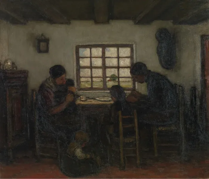 Framed Print : Interior in the Kempen, c1920s. Creator: Jakob Smits Framed Print : Interior in the Kempen, c1920s. Creator: Jakob Smits