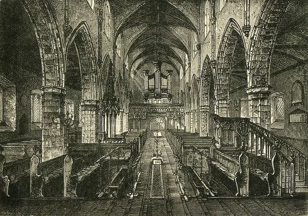 Interior of Londonderry Cathedral, 1898. Creator: Unknown