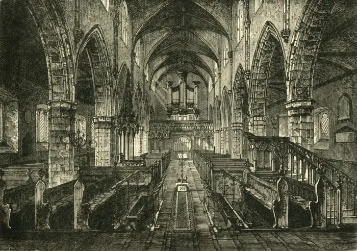 Framed Print : Interior of Londonderry Cathedral, 1898. Creator: Unknown Framed Print : Interior of Londonderry Cathedral, 1898. Creator: Unknown