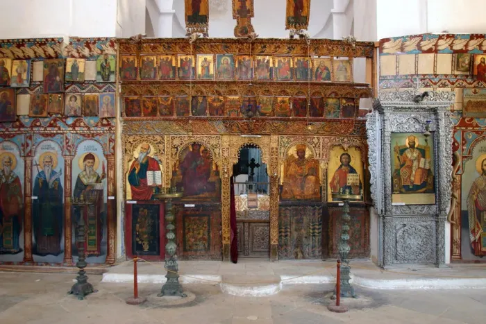 Framed Print : Interior of a monastery church, North Cyprus Framed Print : Interior of a monastery church, North Cyprus