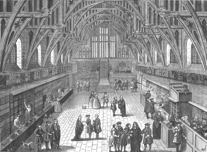 Framed Print : Interior of Old Westminster Hall, 1797 (1897) Framed Print : Interior of Old Westminster Hall, 1797 (1897)