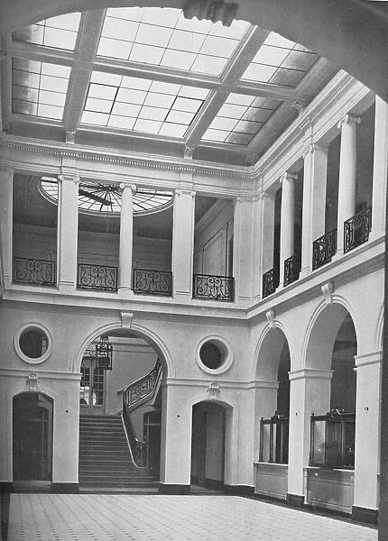 Interior of public space, Illinois Life Insurance Company Building, Chicago, Illinois, 1923