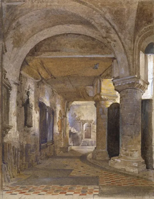 Framed Print : Interior of St Bartholomews Priory, Smithfield, City of London, c1880 Framed Print : Interior of St Bartholomews Priory, Smithfield, City of London, c1880
