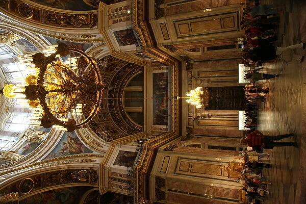 Interior, St Isaacs Cathedral, St Petersburg, Russia, 2011. Artist: Sheldon Marshall