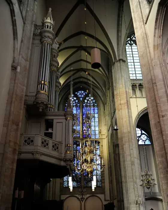 Framed Print : Interior, St. Martin's Cathedral, Utrecht, Netherlands, 2013. Creator: LTL