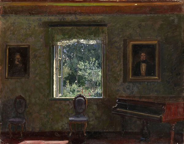 Interior. Sunny Day. Artist: Zhukovsky, Stanislav Yulianovich (1873-1944)