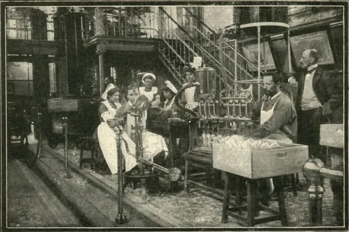 Framed Print : This Is The Interior Of One Of The Tsars Distilleries. 1901. Creator: Unknown Framed Print : This Is The Interior Of One Of The Tsars Distilleries. 1901. Creator: Unknown