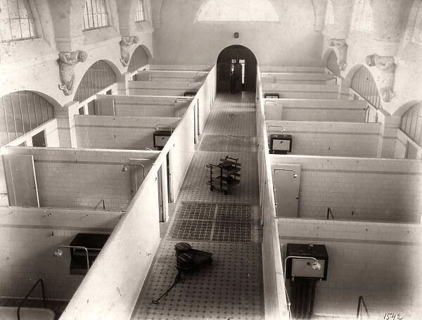 Interior view of the Clinic of Balneotherapy, Mineralnye Vody, Russia, 1910s