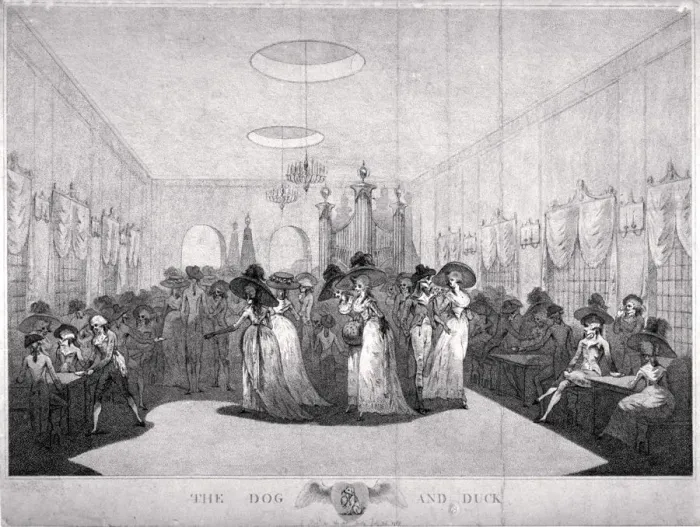 Framed Print : Interior view of the Dog and Duck Inn, St Georges Fields, Southwark, London, 1789 Framed Print : Interior view of the Dog and Duck Inn, St Georges Fields, Southwark, London, 1789