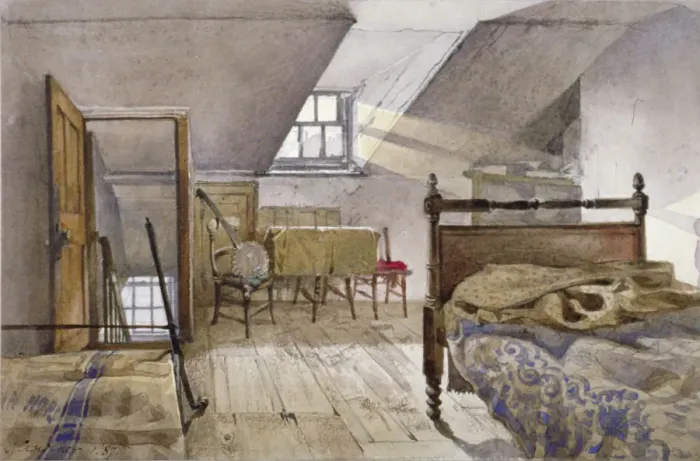Framed Print : Interior view of Marshalsea Prison, Borough High Street, Southwark, London, 1887 Framed Print : Interior view of Marshalsea Prison, Borough High Street, Southwark, London, 1887